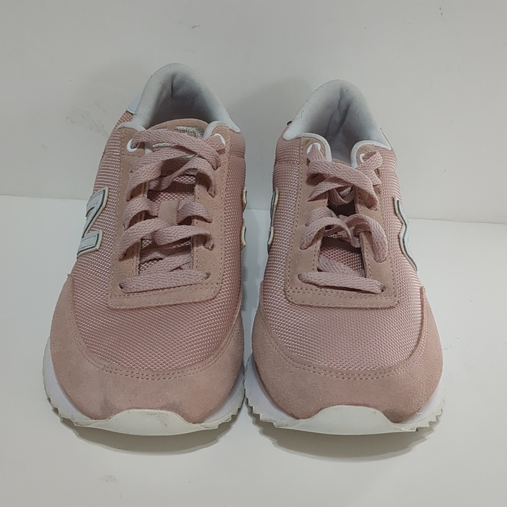 New Balance pink and white Women’s 501 Ripple Sole in white size 7.5 - Picture 2 of 7